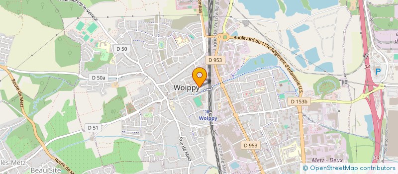 localisation de l'entreprise CONSTRUCTIONS JDC  WOIPPY