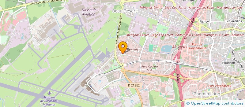 localisation de l'entreprise CONSTRUCTIONS JOSES à MERIGNAC