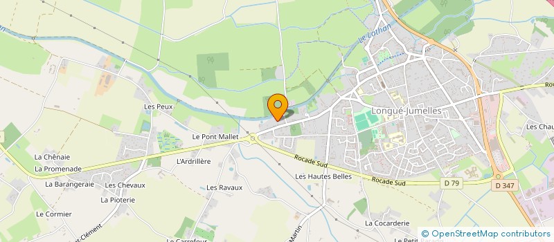 localisation de l'entreprise CONSTRUCTIONS LONGUEENNES  LONGUE-JUMELLES