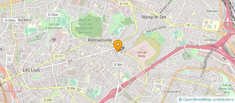 localisation de l'entreprise CONSTRUCTIONS LUSO RENOVATION à ROMAINVILLE