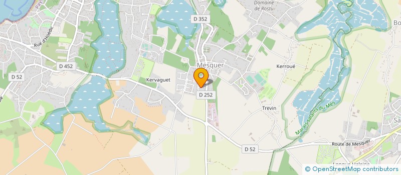 localisation de l'entreprise CONSTRUCTIONS MECANIQUES DE MESQUER  MESQUER