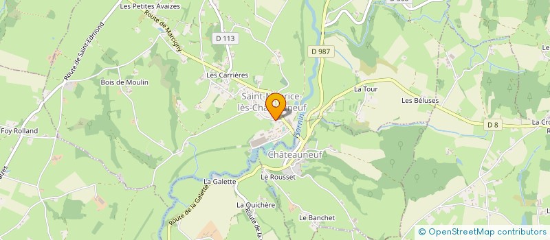 localisation de l'entreprise CONSTRUCTIONS MECANIQUES DU SORNIN à SAINT-MAURICE-LES-CHATEAUNEUF