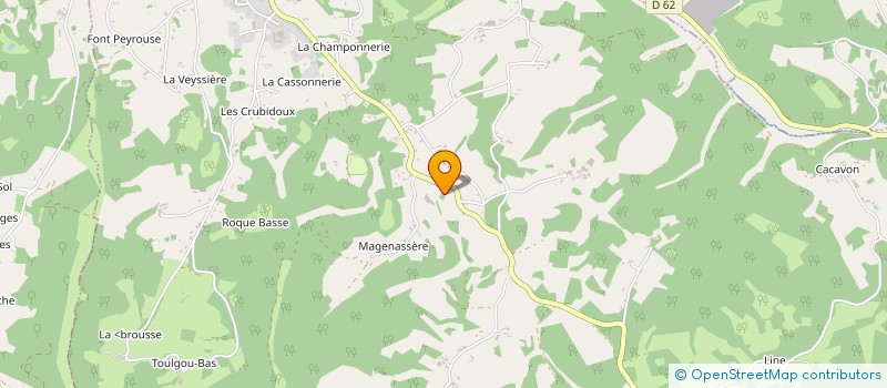 localisation de l'entreprise CONSTRUCTIONS METALLIQUES BOSCHE à SALIGNAC-EYVIGUES