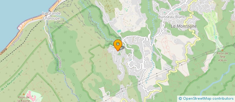 localisation de l'entreprise CONSTRUCTIONS METALLIQUES DE LA MONTAGNE  SAINT-DENIS