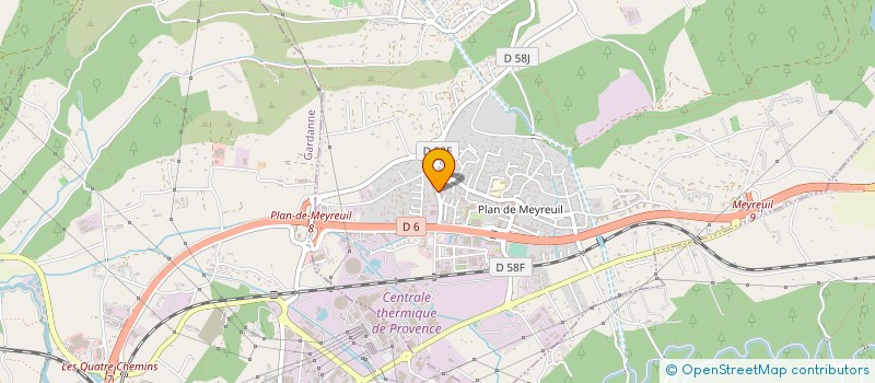 localisation de l'entreprise CONSTRUCTIONS MEYREUILLESES  MEYREUIL