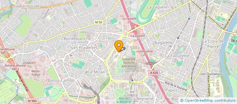 localisation de l'entreprise CONSTRUCTIONS MODERNES à TOULOUSE