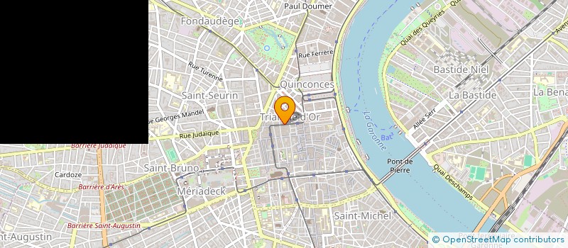 localisation de l'entreprise CONSTRUCTIONS MODERNES  BORDEAUX