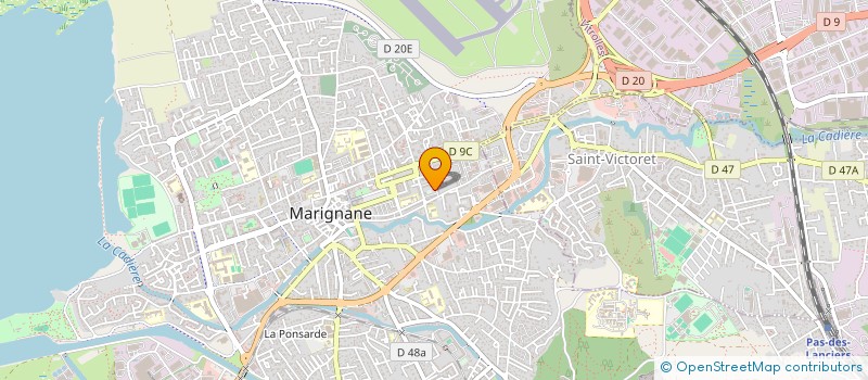 localisation de l'entreprise CONSTRUCTIONS MODERNES à MARIGNANE