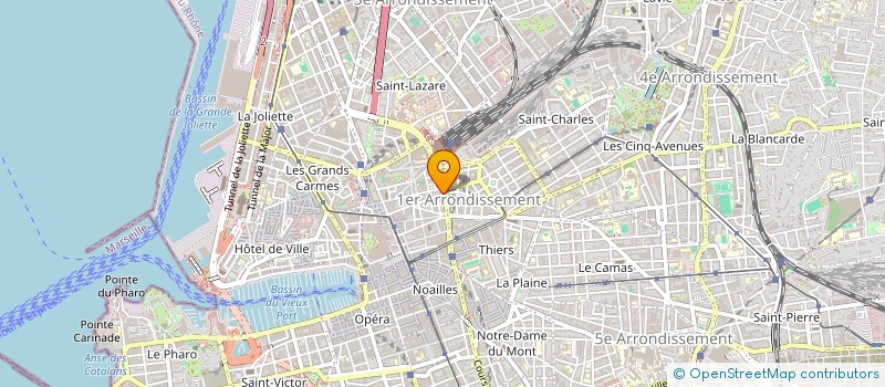 localisation de l'entreprise CONSTRUCTIONS MODERNES  MARSEILLE