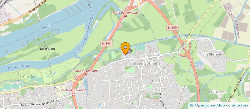 localisation de l'entreprise CONSTRUCTIONS PASSIONS OCEANES CPO à BASSE-GOULAINE