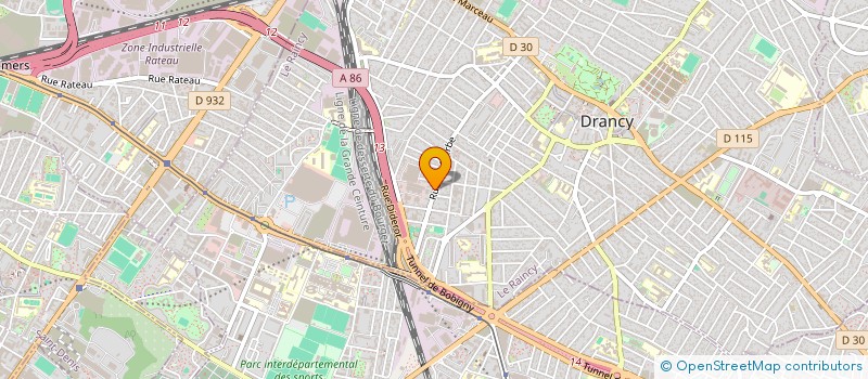 localisation de l'entreprise CONSTRUCTIONS PRAMPARO à DRANCY