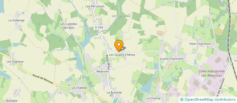localisation de l'entreprise CONSTRUCTIONS PREFABRICATIONS BRESSANES à BRUAILLES