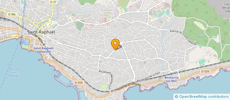 localisation de l'entreprise CONSTRUCTIONS RENOVATIONS IVAN  SAINT-RAPHAEL