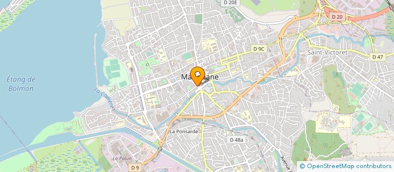 localisation de l'entreprise CONSTRUCTIONS RENOVATIONS PHOCEENNES à MARIGNANE