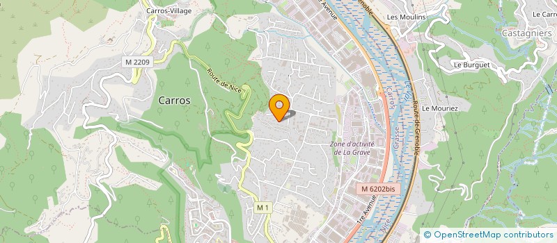 localisation de l'entreprise CONSTRUCTIONS RENOVATIONS SERVICES à CARROS