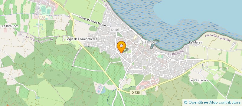 localisation de l'entreprise CONSTRUCTIONS RIVAL S.A.S  SAINTE-MARIE-DE-RE