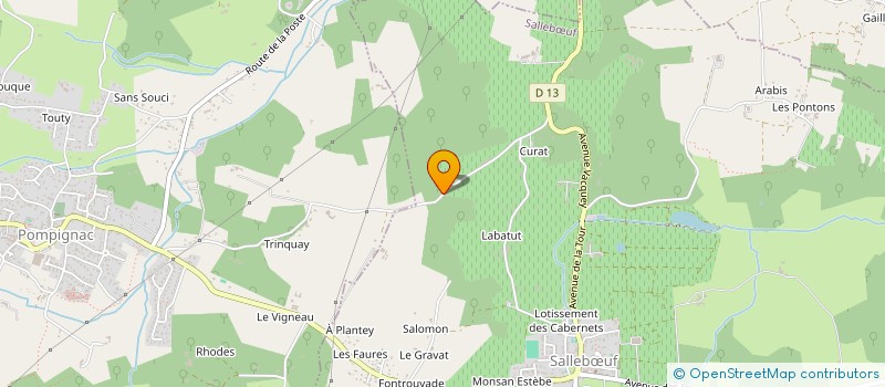 localisation de l'entreprise CONSTRUCTIONS SYLVA  SALLEBUF