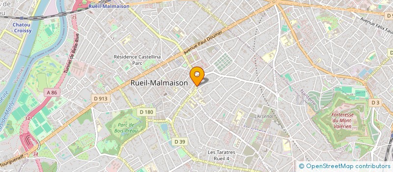 localisation de l'entreprise CONSTRUCTIONS TECHNIQUES NOUVELLES ET DURABLES à RUEIL-MALMAISON