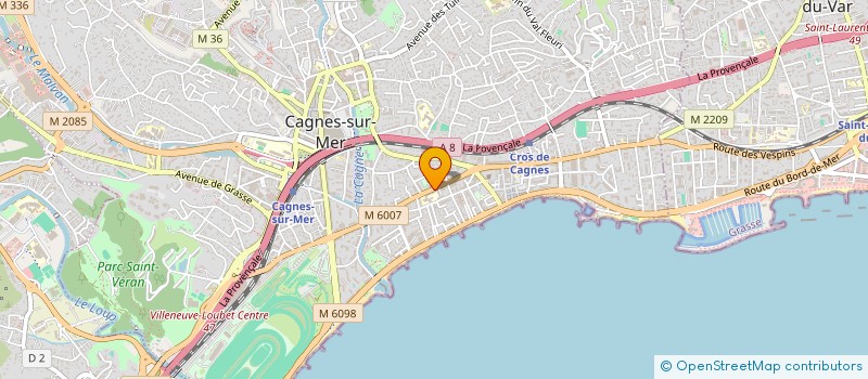 localisation de l'entreprise CONSTRUCTIONS TRADITIONNELLES AZUREENNES à CAGNES-SUR-MER