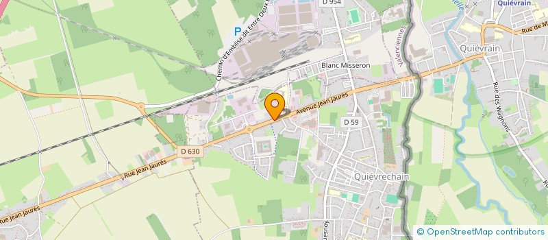 localisation de l'entreprise CONSTRUCTIONS TRADITIONNELLES DU HAINAUT à QUIEVRECHAIN