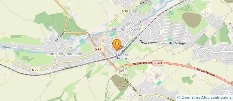 localisation de l'entreprise CONSTRUCTIONS TUBULAIRES DE L'ARTOIS à CALONNE-RICOUART