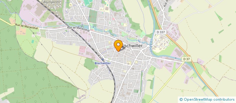 localisation de l'entreprise CONSTRUCTIONS ZENITH à BISCHWILLER