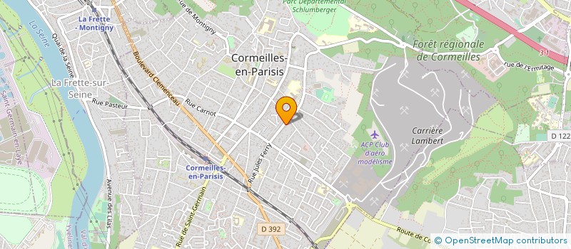 localisation de l'entreprise CONSTRUCTIONSELIMOV à CORMEILLES-EN-PARISIS