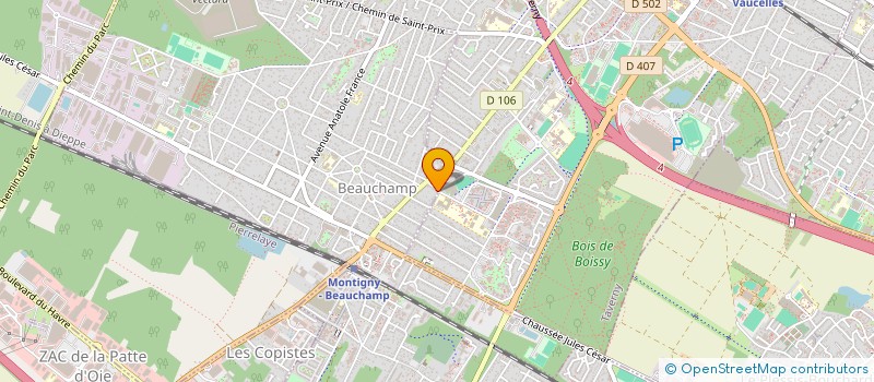 localisation de l'entreprise CONSTRUCTIS à PIERREFITTE-SUR-SEINE