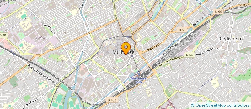 localisation de l'entreprise CONSTRUCTIS  MULHOUSE