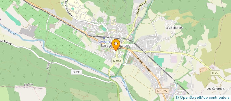 localisation de l'entreprise CONSTRUCTIS  LARAGNE-MONTEGLIN