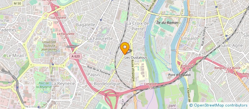 localisation de l'entreprise CONSTRUDOC à TOULOUSE