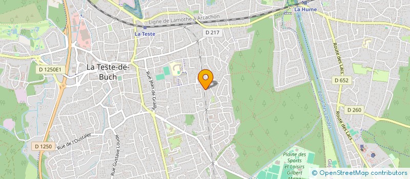 localisation de l'entreprise CONSTRUIRE 2M1 A TA PORTEE à LA TESTE-DE-BUCH
