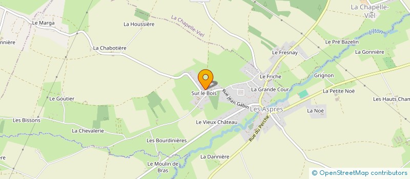 localisation de l'entreprise CONSTRUIRE ENSEMBLE à LES ASPRES