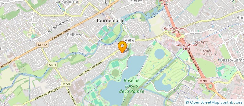 localisation de l'entreprise CONSTRUIRE ONLINE SARL à TOURNEFEUILLE