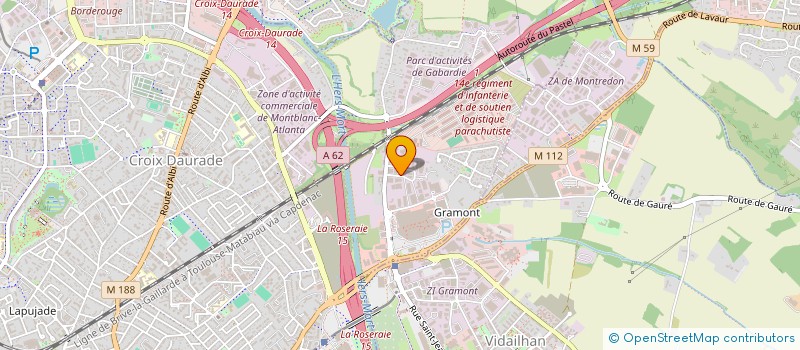 localisation de l'entreprise CONSTRUIRE SA VIE  TOULOUSE