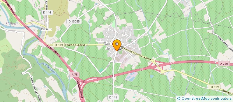 localisation de l'entreprise CONSTRUIRE SAIN à SAINT-FELIX-DE-LODEZ