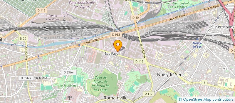localisation de l'entreprise CONSTRUIRE SOLIDAIRE à ROMAINVILLE