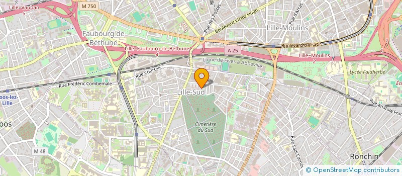 localisation de l'entreprise CONSTRUISONS POUR MADAGASCAR à LILLE