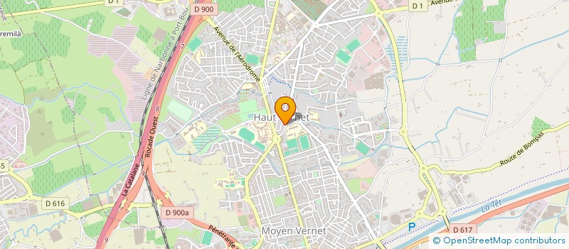 localisation de l'entreprise CONSTRUIT RENOVE  PERPIGNAN