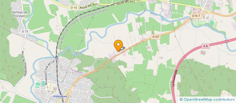 localisation de l'entreprise CONSTRUTEUR MEDITERRANEE  TARADEAU