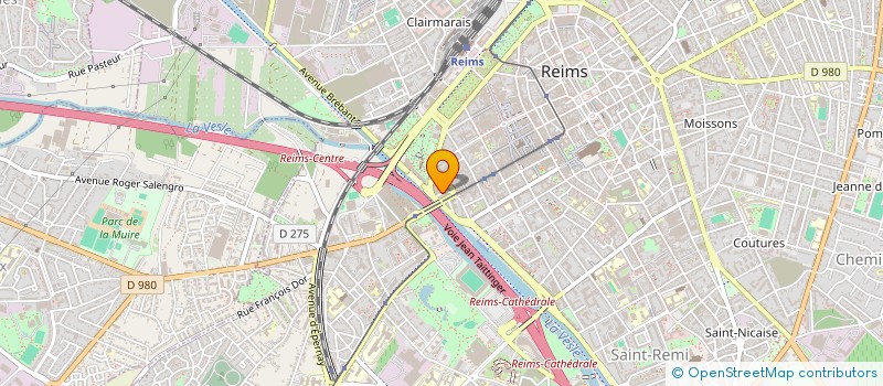 localisation de l'entreprise CONSTRUTIS  REIMS