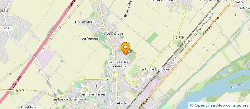 localisation de l'entreprise CONSUAL à BEAUGENCY