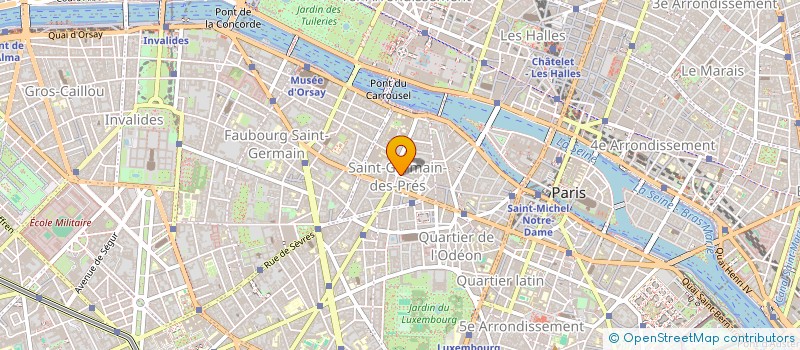 localisation de l'entreprise CONSUELO  PARIS