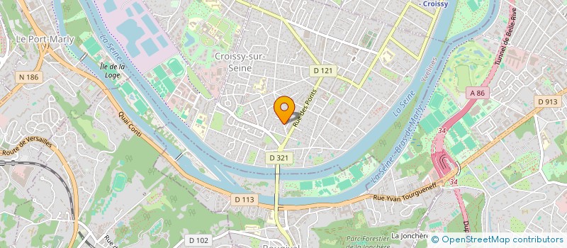 localisation de l'entreprise CONSUELO GESTION  CROISSY-SUR-SEINE