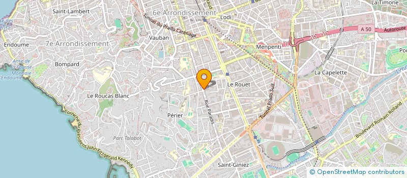 localisation de l'entreprise CONSUL GL REP ALGERIENNE à MARSEILLE