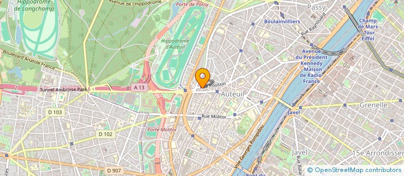 localisation de l'entreprise CONSUL'TEAMS  PARIS