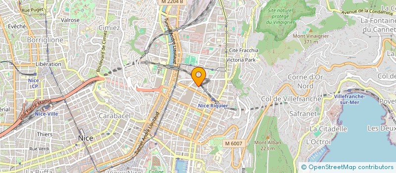 localisation de l'entreprise CONSULAT à NICE