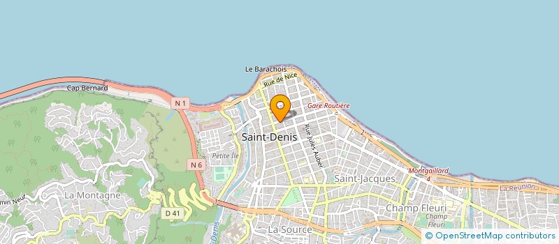 localisation de l'entreprise CONSULAT AFRIQUE DU SUD  SAINT-DENIS