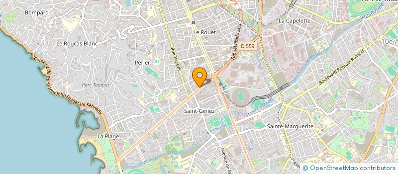 localisation de l'entreprise CONSULAT D ARGENTINE à MARSEILLE