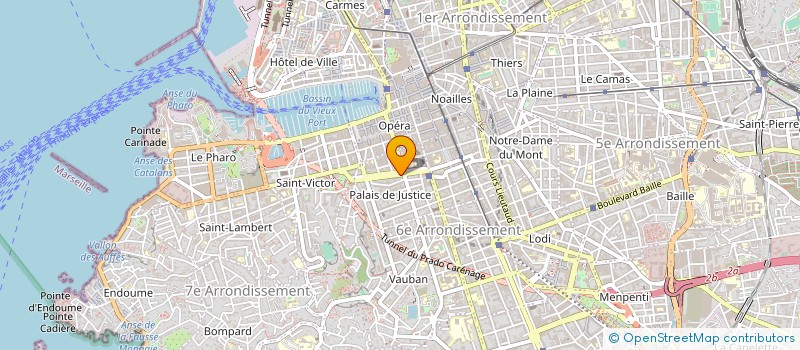 localisation de l'entreprise CONSULAT D AUTRICHE  MARSEILLE